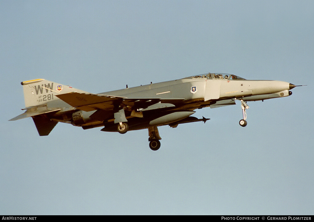 Aircraft Photo of 69-0281 / AF69-281 | McDonnell Douglas F-4G Phantom II | USA - Air Force | AirHistory.net #73685