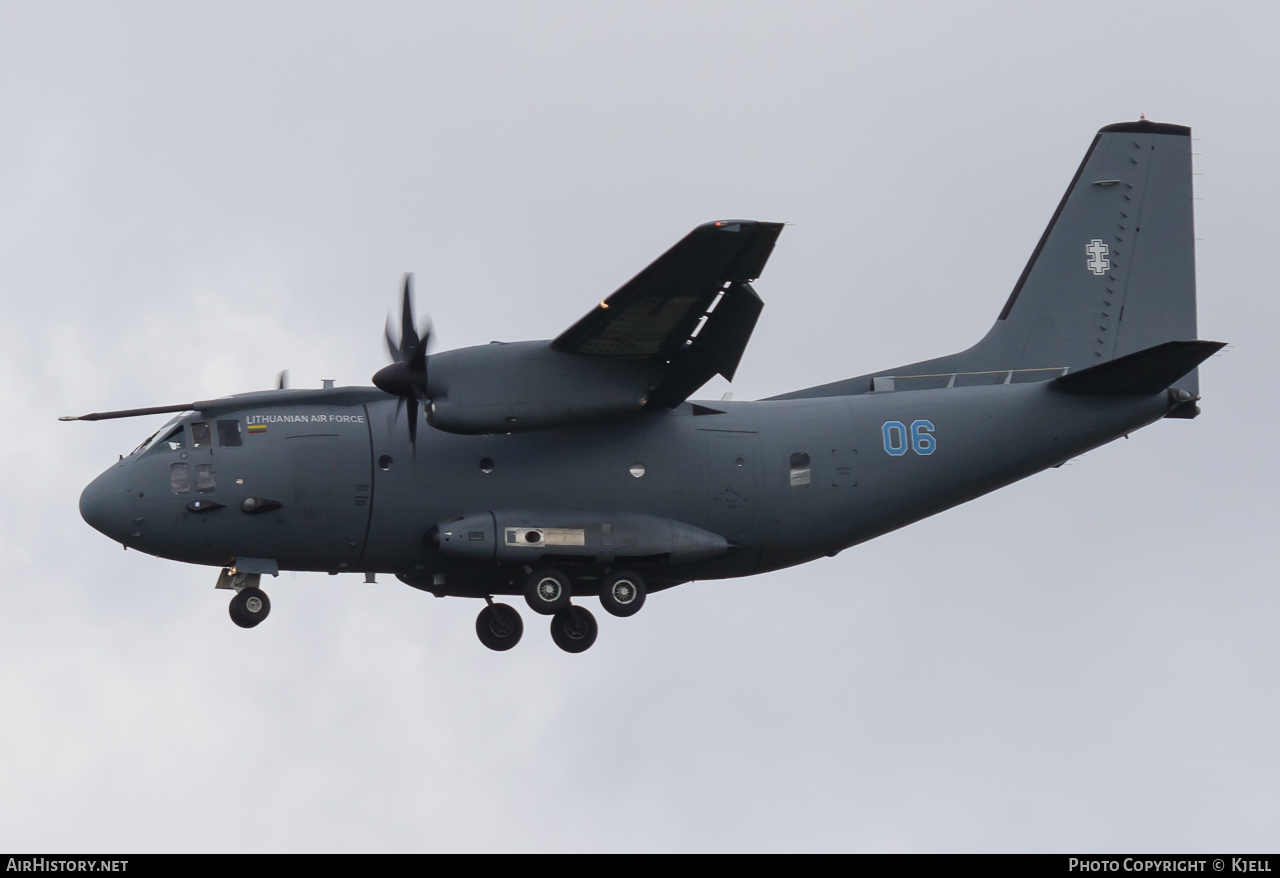 Aircraft Photo of 06 | Alenia C-27J Spartan | Lithuania - Air Force | AirHistory.net #73690