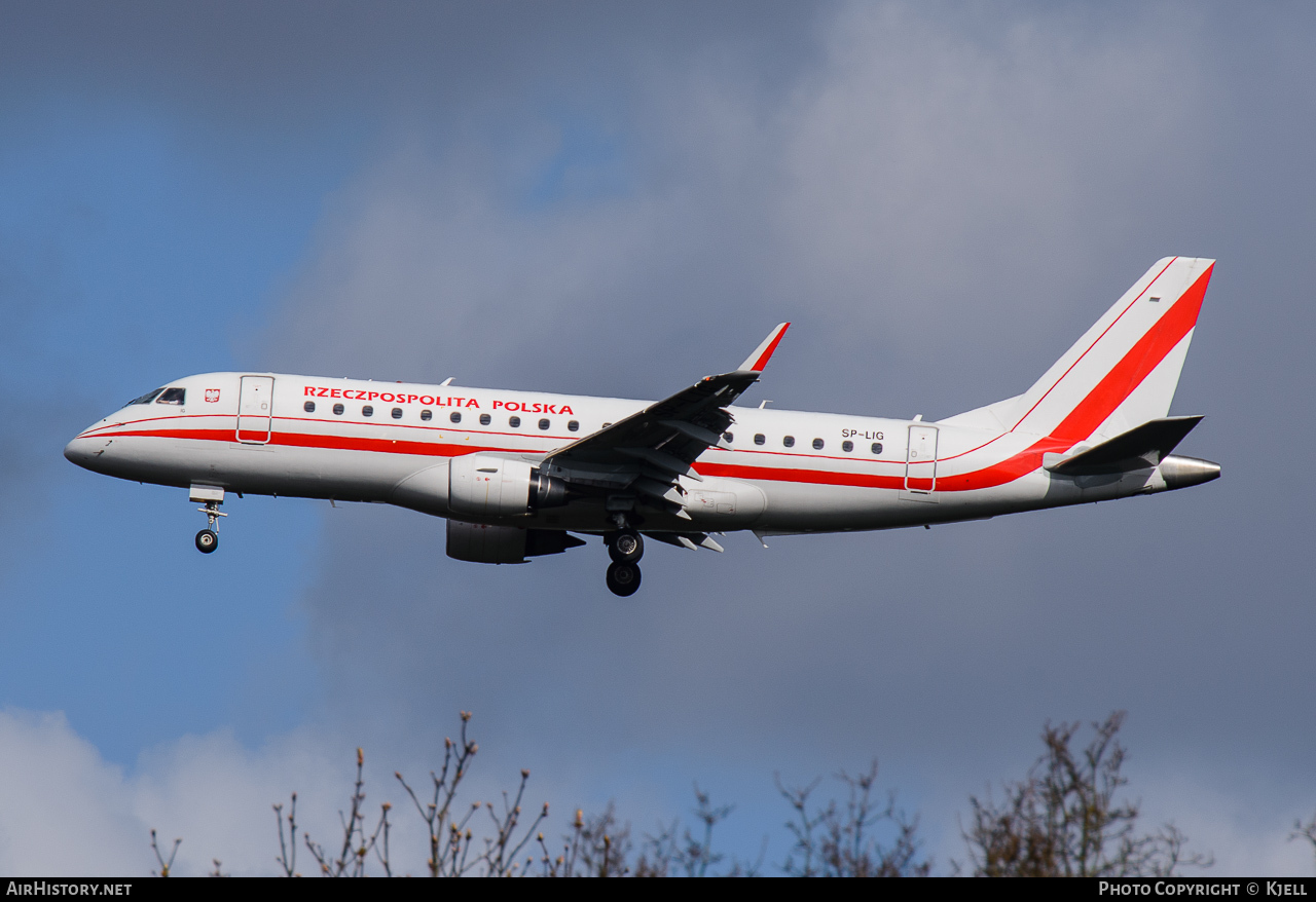 Aircraft Photo of SP-LIG | Embraer 175LR (ERJ-170-200LR) | Republic of Poland - Rzeczpospolita Polska | AirHistory.net #73699
