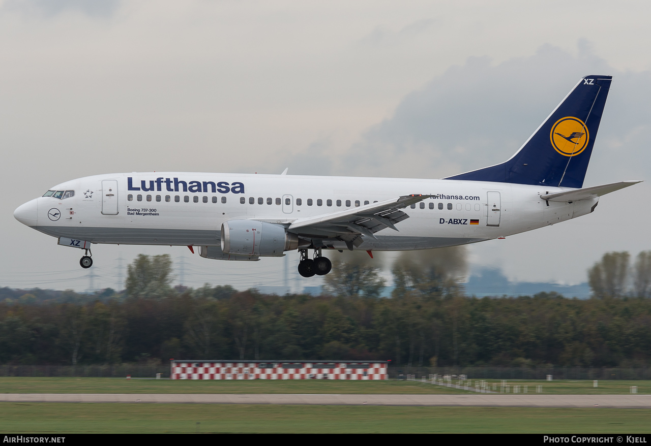 Aircraft Photo of D-ABXZ | Boeing 737-330 | Lufthansa | AirHistory.net #73705