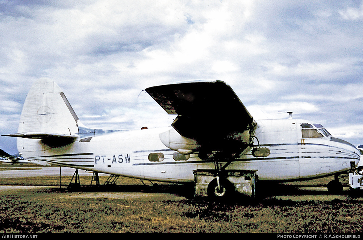 Aircraft Photo of PT-ASW | Percival P.50 Prince 3 | Transfer | AirHistory.net #73709