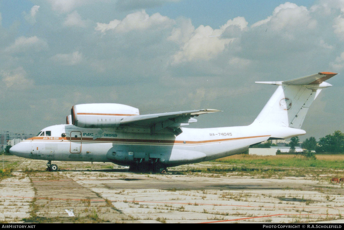 Aircraft Photo of RA-74045 | Antonov An-74-200 | RDS Avia | AirHistory.net #73719