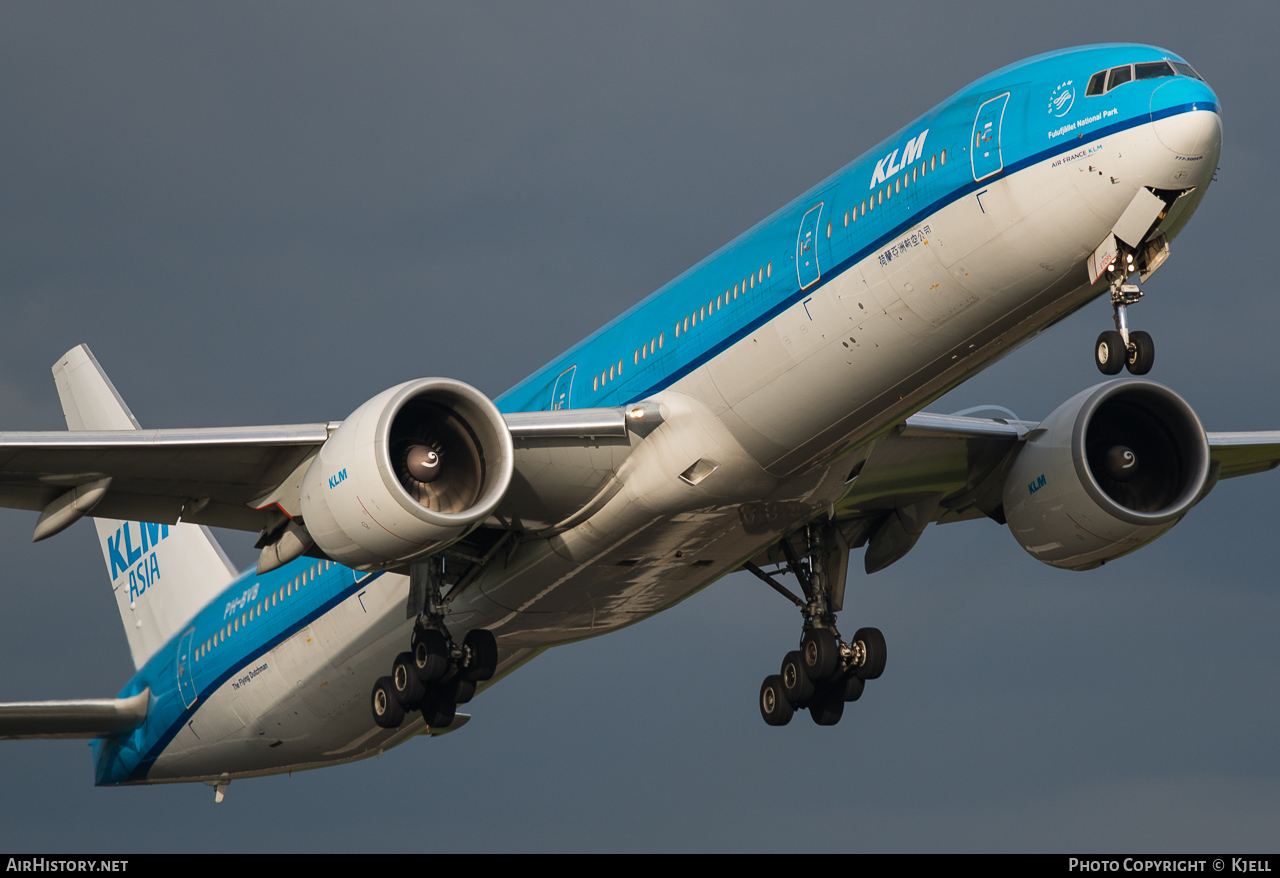 Aircraft Photo of PH-BVB | Boeing 777-306/ER | KLM Asia | AirHistory.net #73720