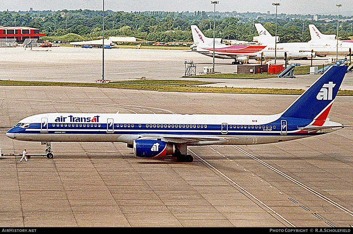 Aircraft Photo of C-GTSF | Boeing 757-23A | Air Transat | AirHistory.net #73723