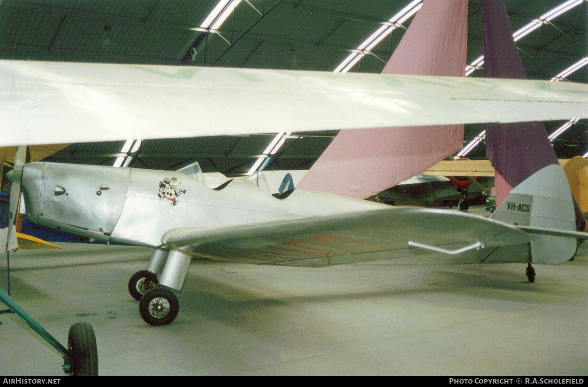 Aircraft Photo of VH-ACS | De Havilland D.H. 94 Moth Minor | AirHistory.net #73726