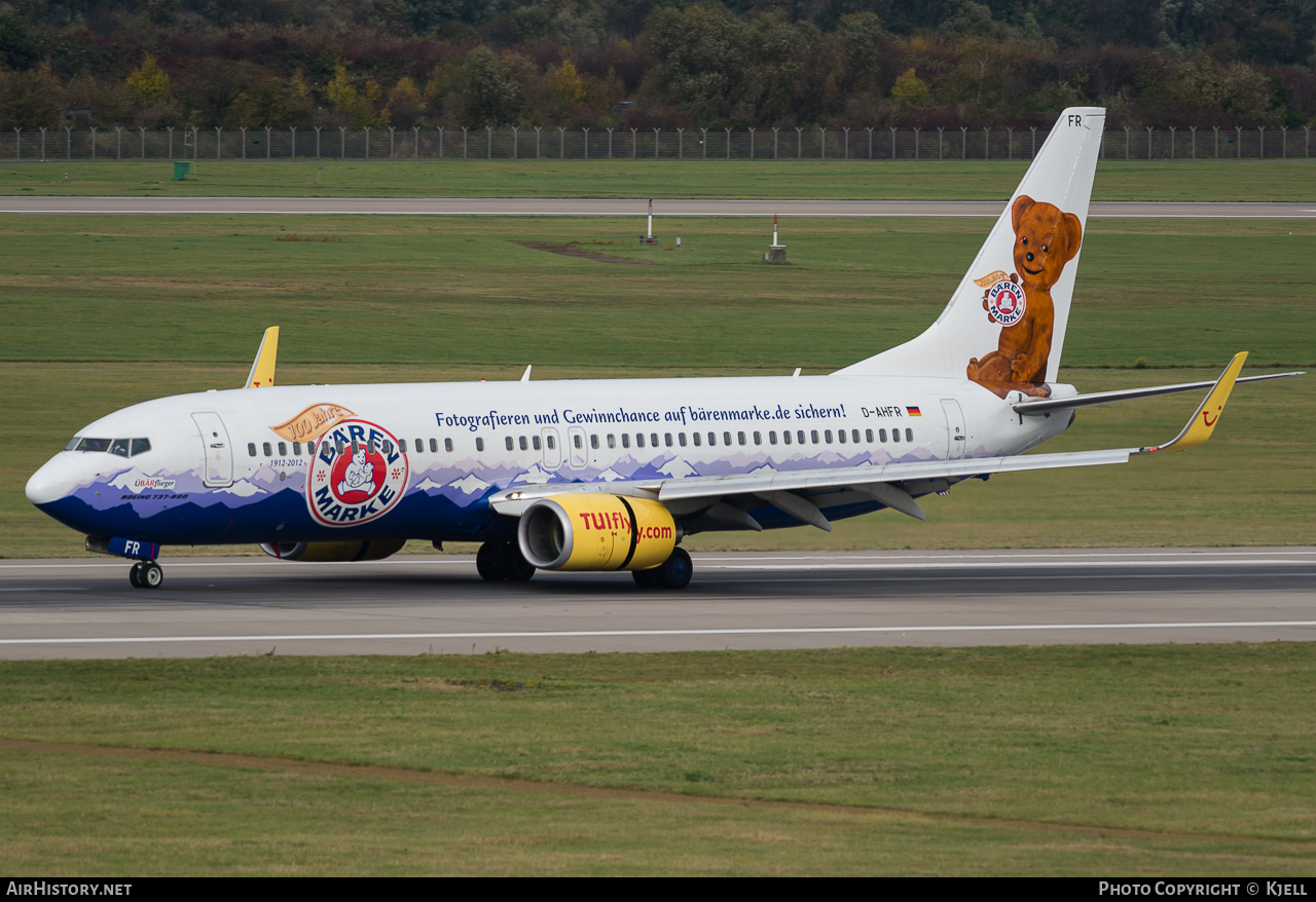 Aircraft Photo of D-AHFR | Boeing 737-8K5 | TUIfly | AirHistory.net #73728