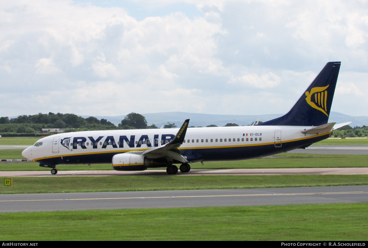 Aircraft Photo of EI-DLB | Boeing 737-8AS | Ryanair | AirHistory.net #73744