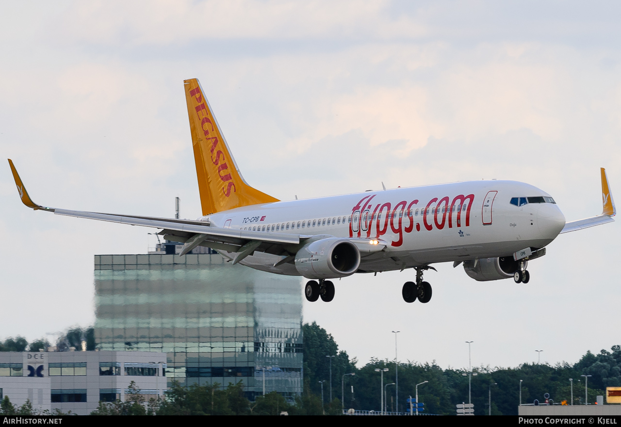 Aircraft Photo of TC-CPB | Boeing 737-82R | Pegasus Airlines | AirHistory.net #73749