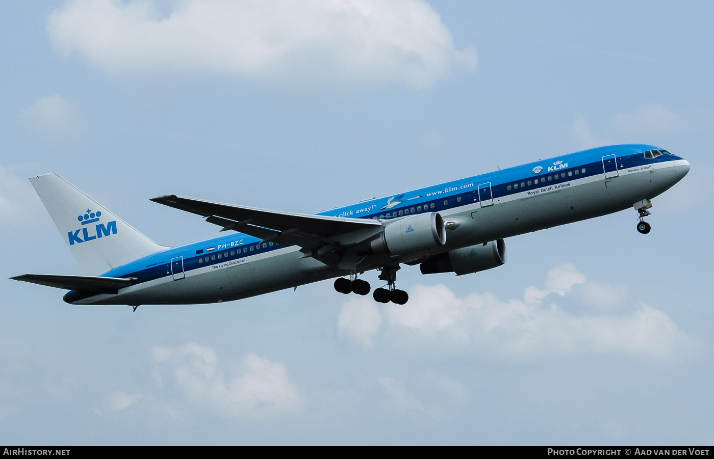 Aircraft Photo of PH-BZC | Boeing 767-306/ER | KLM - Royal Dutch Airlines | AirHistory.net #73774