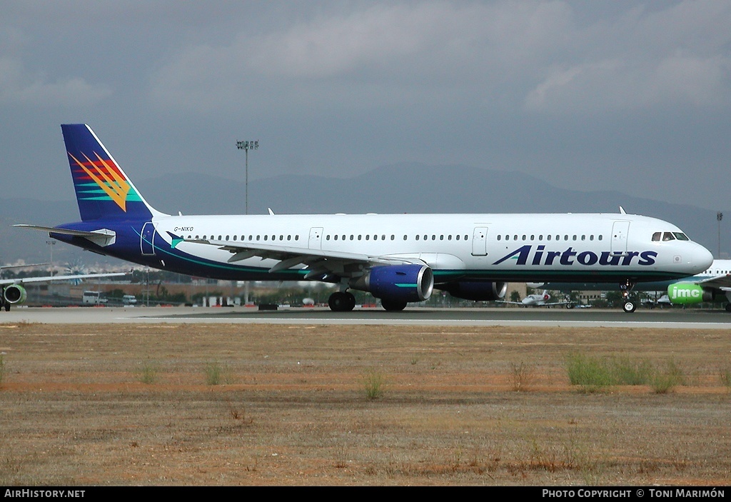 Aircraft Photo of G-NIKO | Airbus A321-211 | Airtours International | AirHistory.net #73784