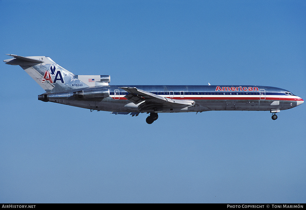 Aircraft Photo of N720AA | Boeing 727-227/Adv | American Airlines | AirHistory.net #73786