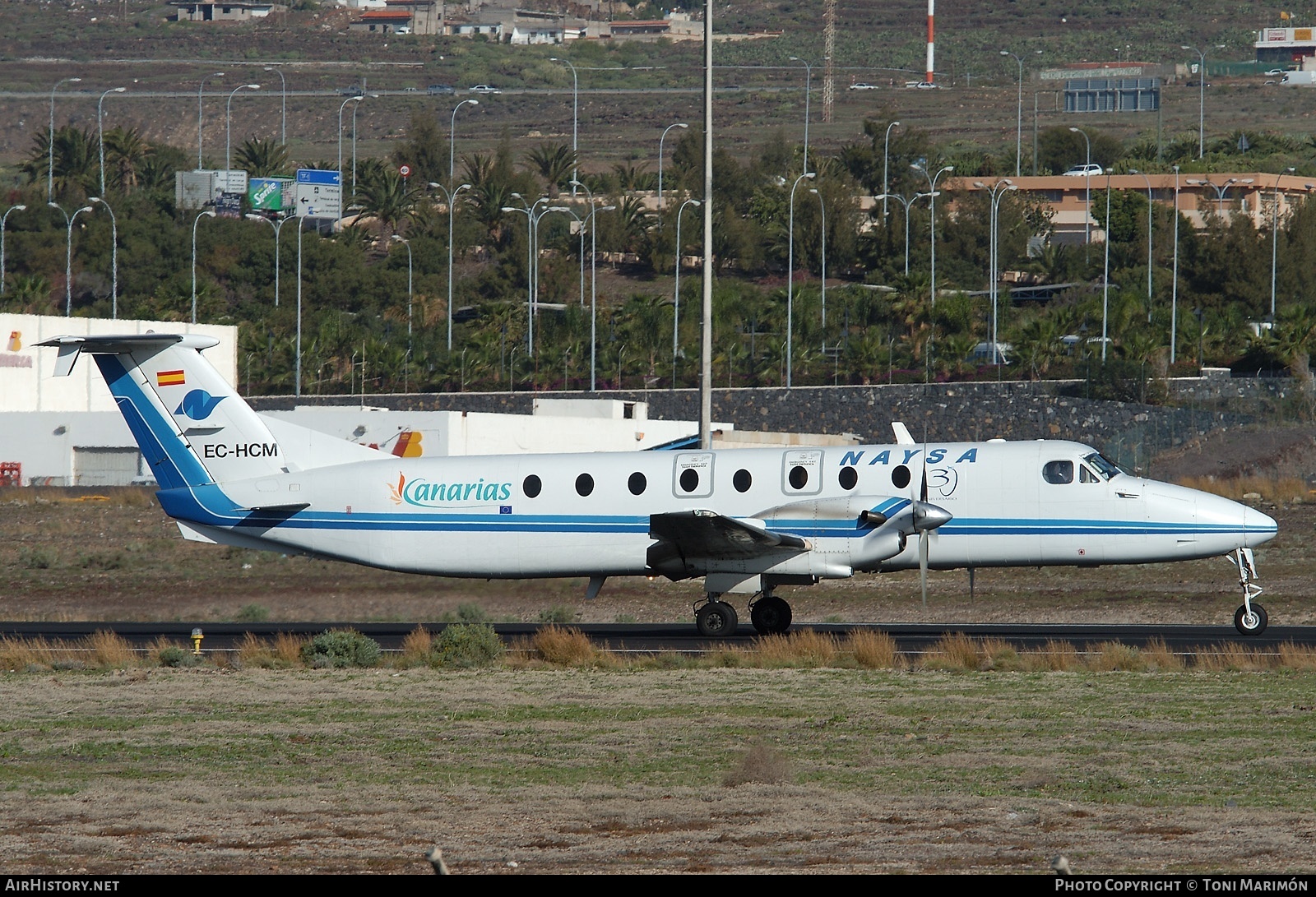 Aircraft Photo of EC-HCM | Beech 1900C-1 | Naysa - Navegación y Servicios Aéreos Canarios | AirHistory.net #73789