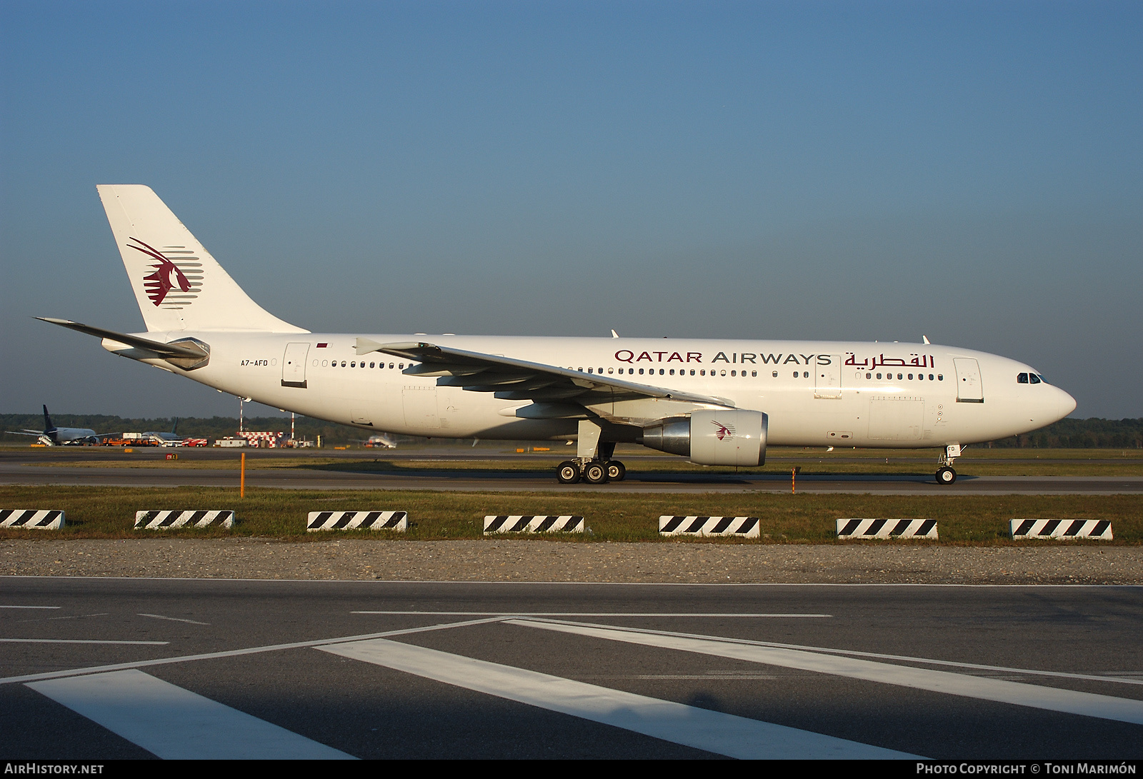 Aircraft Photo of A7-AFD | Airbus A300B4-622R | Qatar Airways | AirHistory.net #73793