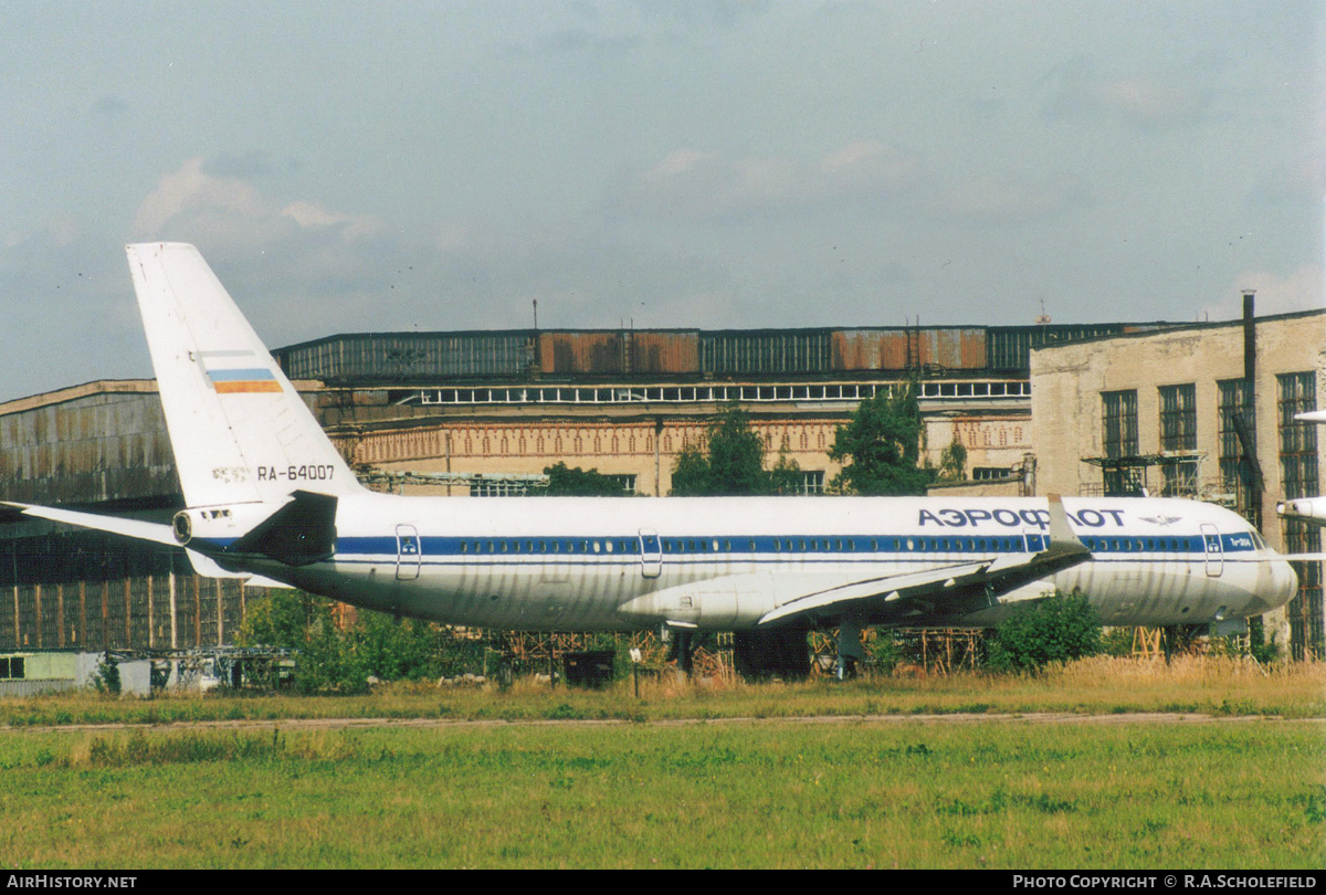 Aircraft Photo of RA-64007 | Tupolev Tu-204-100S (Tu-204C) | Aeroflot | AirHistory.net #73798