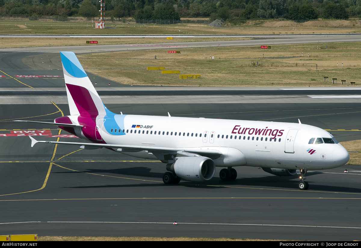 Aircraft Photo of D-ABHF | Airbus A320-214 | Eurowings | AirHistory.net #73814