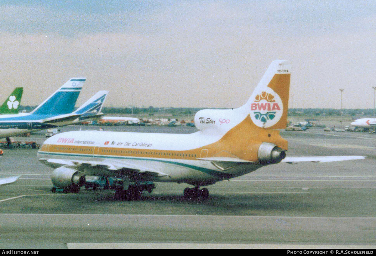 Aircraft Photo of 9Y-THA | Lockheed L-1011-385-3 TriStar 500 | BWIA International | AirHistory.net #73832
