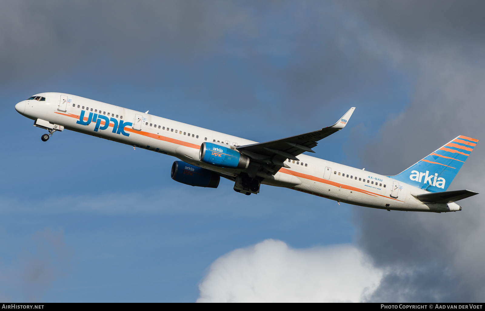 Aircraft Photo of 4X-BAU | Boeing 757-3E7 | Arkia Israeli Airlines | AirHistory.net #73839