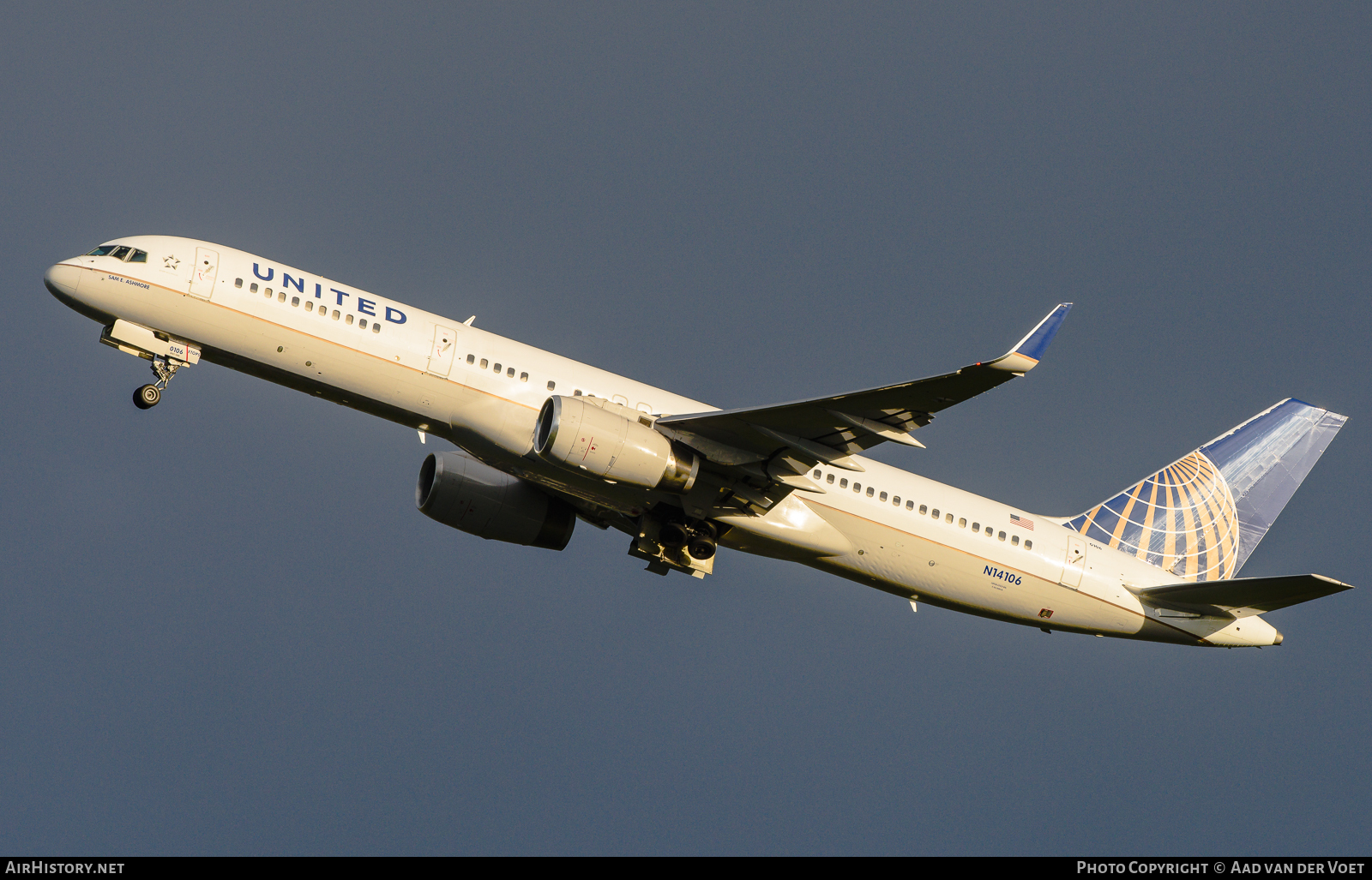Aircraft Photo of N14106 | Boeing 757-224 | United Airlines | AirHistory.net #73843