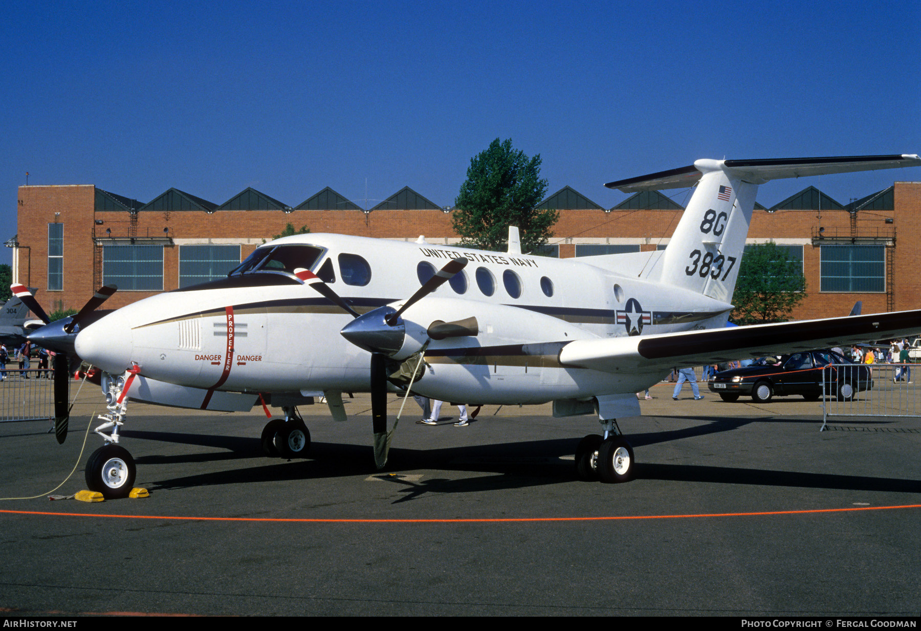 Aircraft Photo of 163837 / 3837 | Beech UC-12M Super King Air (A200C) | USA - Navy | AirHistory.net #73852