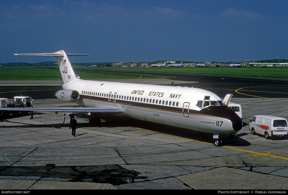 Aircraft Photo of 159117 | McDonnell Douglas C-9B Skytrain II (DC-9-32CF) | USA - Navy | AirHistory.net #73853