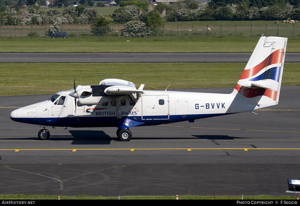 Aircraft Photo of G-BVVK | De Havilland Canada DHC-6-300 Twin Otter | British Airways | AirHistory.net #73859