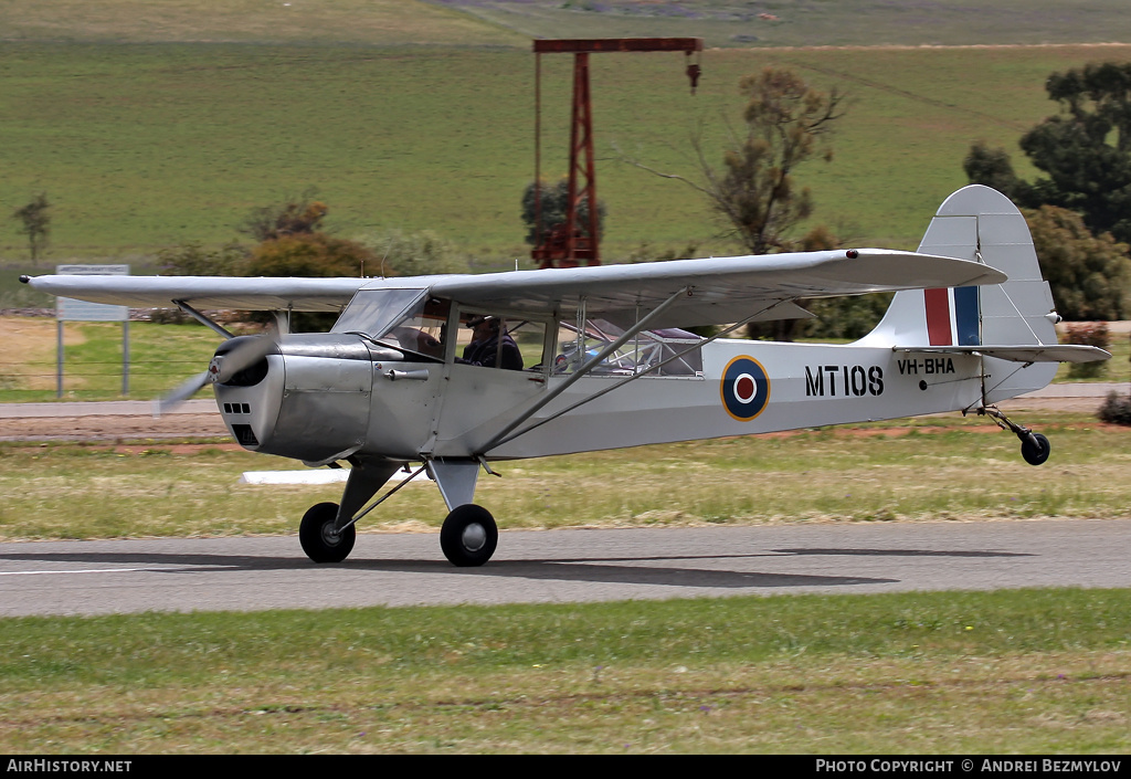Aircraft Photo of VH-BHA / MT108 | Auster J Auster Mk5 Alpha | UK - Air Force | AirHistory.net #73864