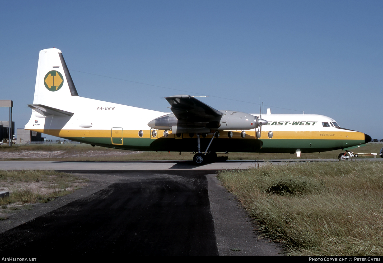 Aircraft Photo of VH-EWW | Fokker F27-500 Friendship | East-West Airlines | AirHistory.net #73871