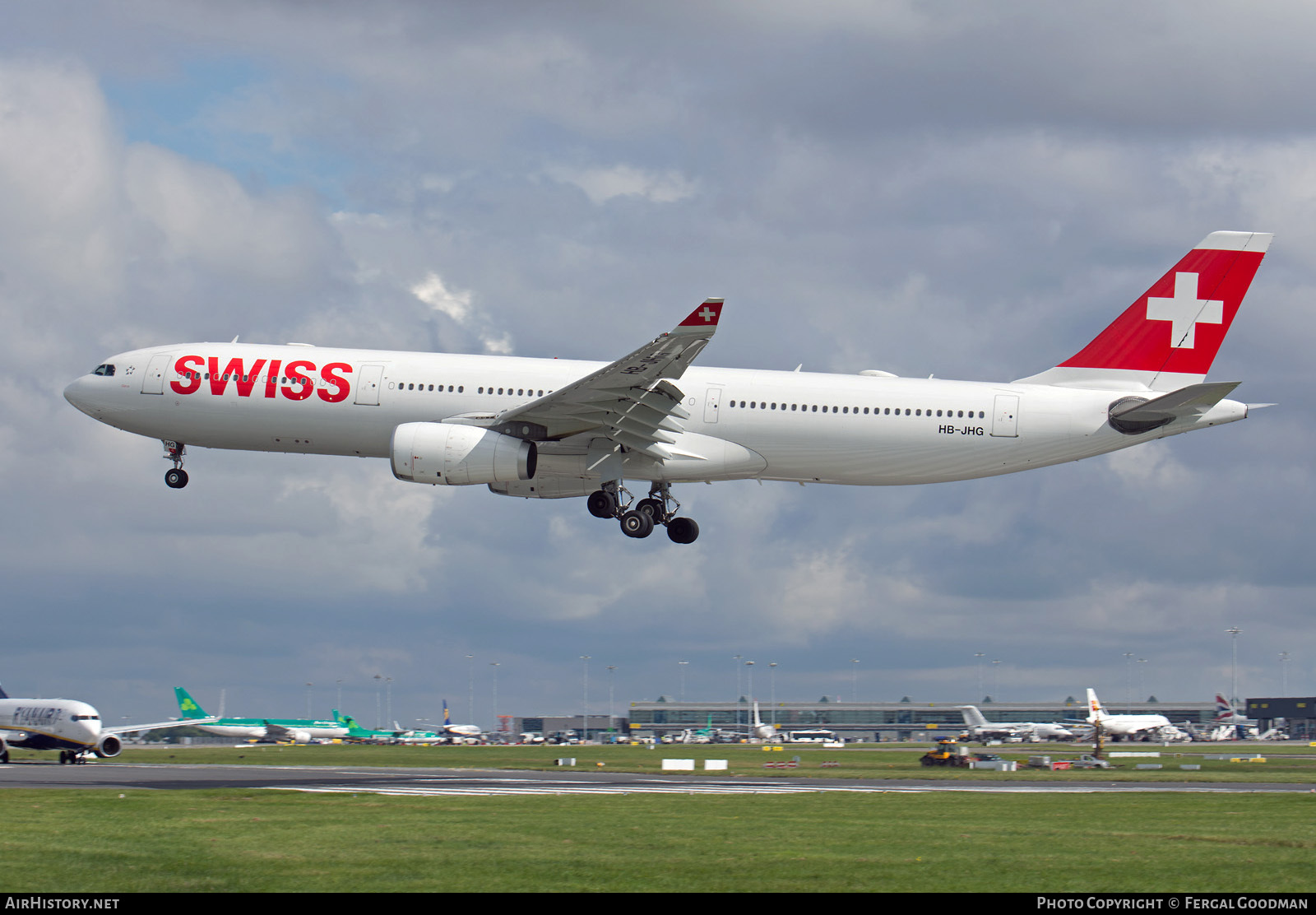 Aircraft Photo of HB-JHG | Airbus A330-343 | Swiss International Air Lines | AirHistory.net #73873