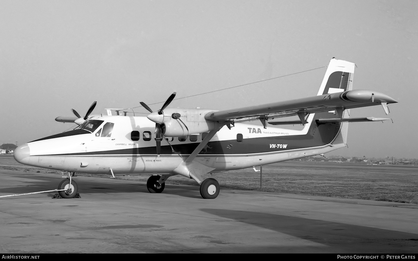 Aircraft Photo of VH-TGW | De Havilland Canada DHC-6-200 Twin Otter | Trans-Australia Airlines - TAA | AirHistory.net #73883