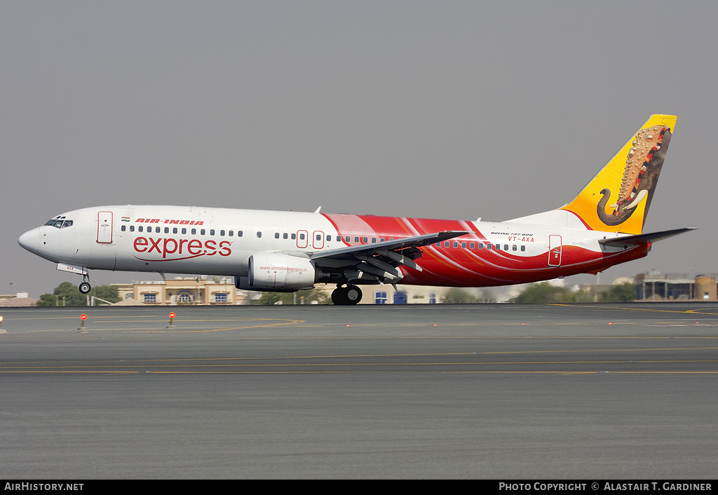 Aircraft Photo of VT-AXA | Boeing 737-86Q | Air India Express | AirHistory.net #73885