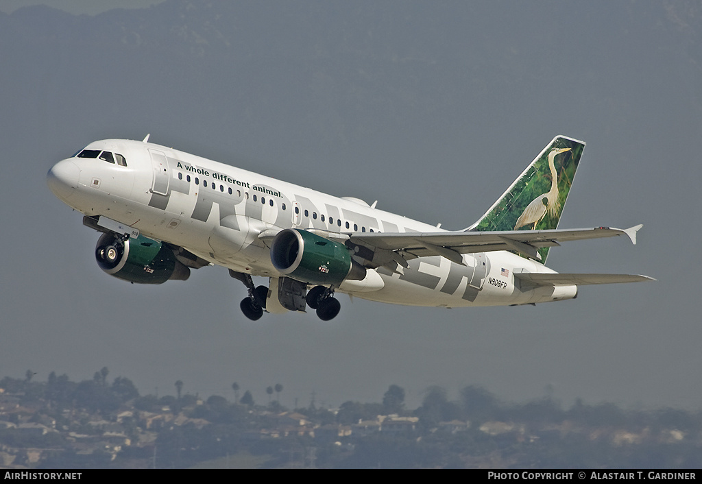 Aircraft Photo of N908FR | Airbus A319-111 | Frontier Airlines | AirHistory.net #73893