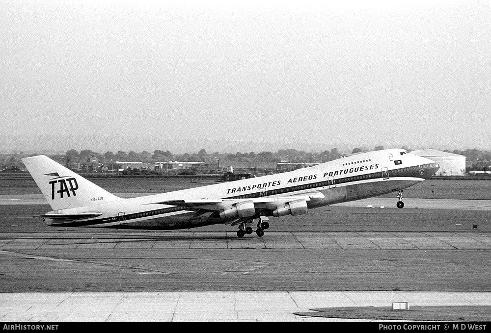 Aircraft Photo of CS-TJB | Boeing 747-282B | TAP - Transportes Aéreos Portugueses | AirHistory.net #73900