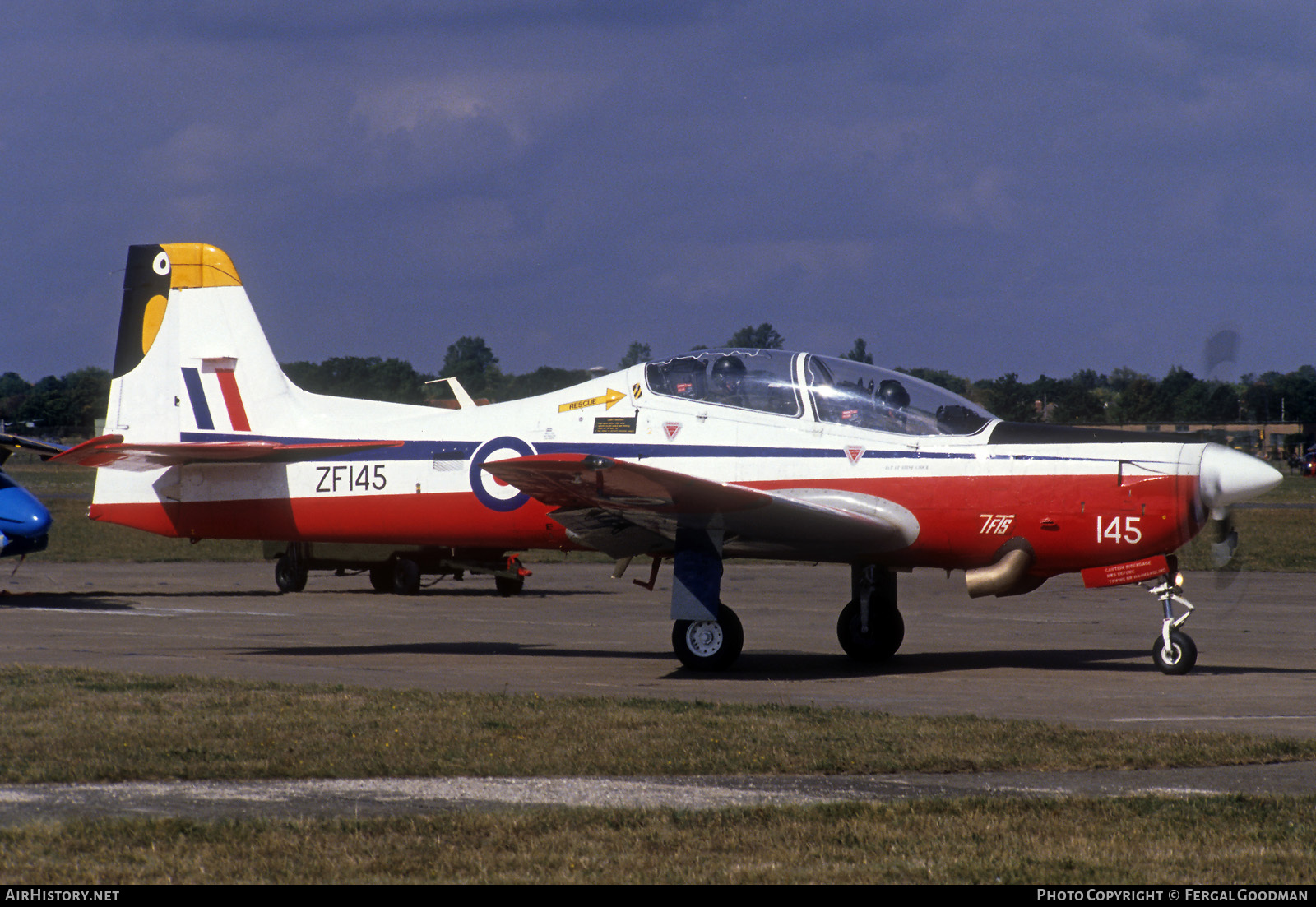 Aircraft Photo of ZF145 | Short S-312 Tucano T1 | UK - Air Force | AirHistory.net #73904