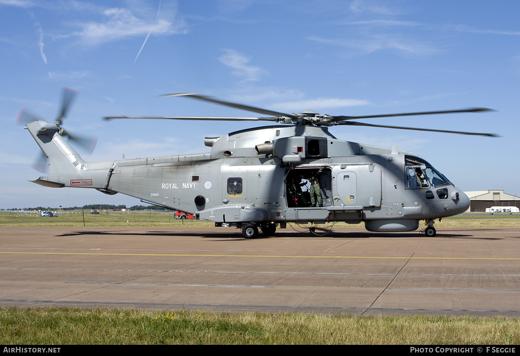 Aircraft Photo of ZH862 | EHI EH101-111 Merlin HM1 | UK - Navy | AirHistory.net #73917