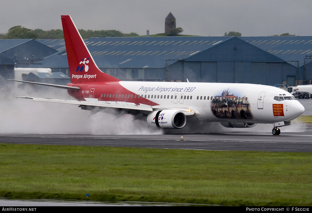 Aircraft Photo of OK-TVD | Boeing 737-86N | Travel Service | AirHistory.net #73924