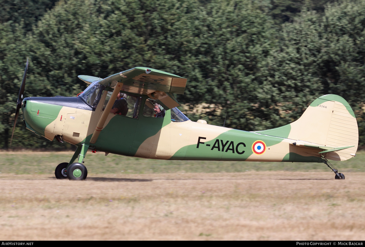 Aircraft Photo of F-AYAC | Cessna O-1E Bird Dog | France - Army | AirHistory.net #73934