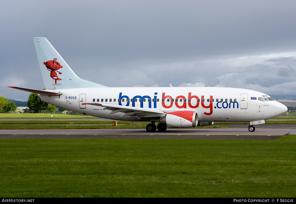Aircraft Photo of G-BVKB | Boeing 737-59D | Bmibaby | AirHistory.net #73939