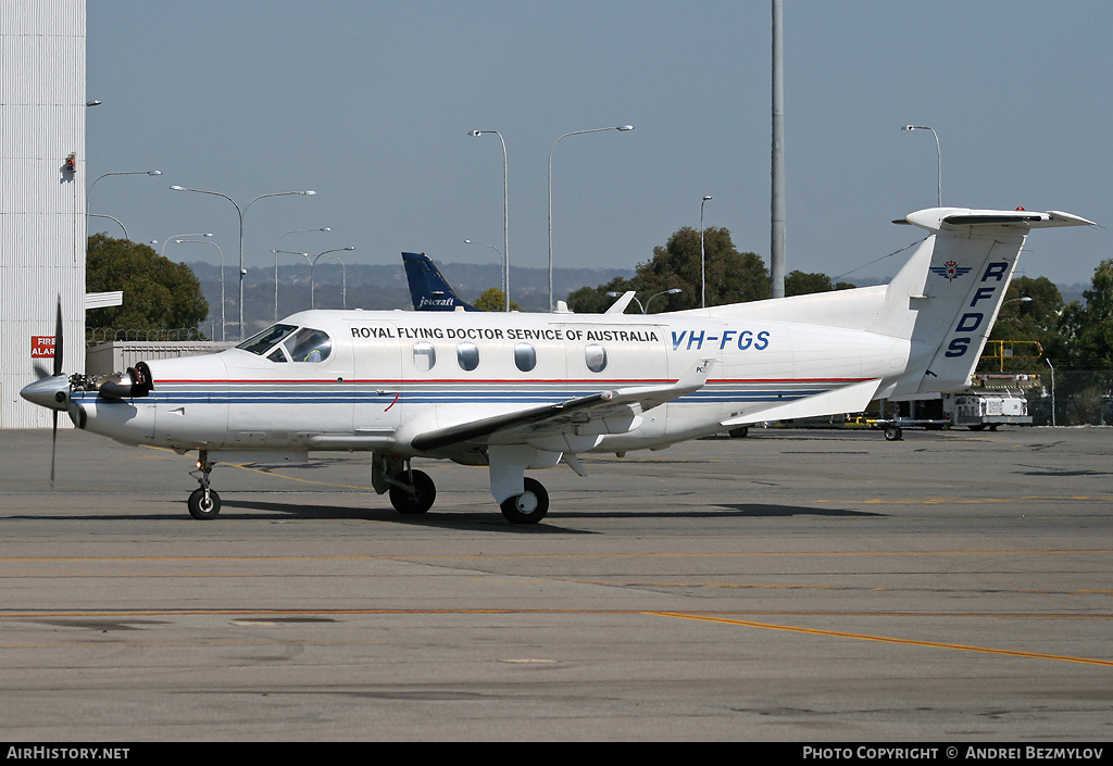 Aircraft Photo of VH-FGS | Pilatus PC-12/45 | Royal Flying Doctor Service - RFDS | AirHistory.net #73944