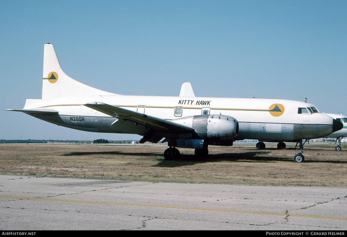 Aircraft Photo of N28DR | Convair 440-51 Metropolitan | Kitty Hawk AirCargo - KHA | AirHistory.net #73947