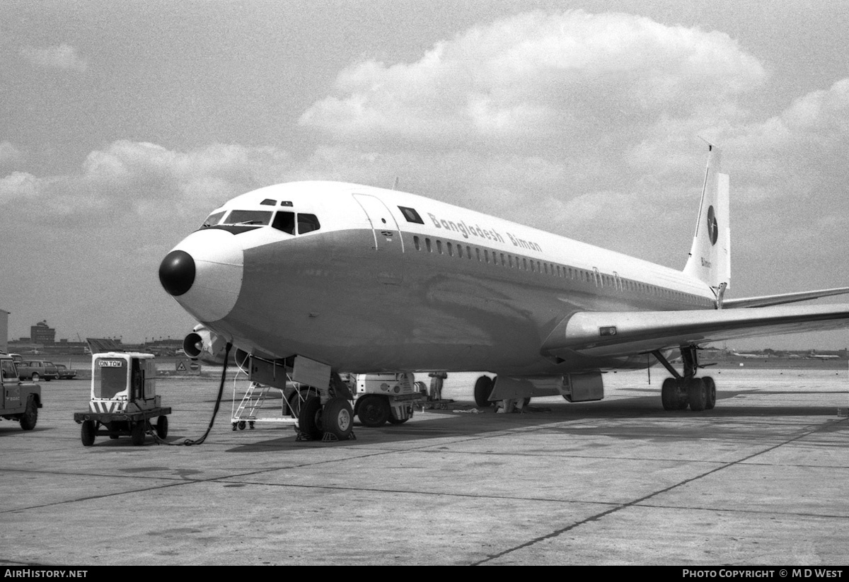 Aircraft Photo of S2-ABM | Boeing 707-331 | Bangladesh Biman | AirHistory.net #73949