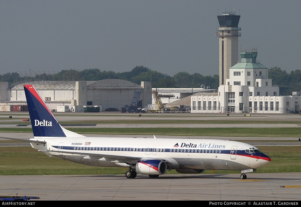 Aircraft Photo of N388DA | Boeing 737-832 | Delta Air Lines | AirHistory.net #73955