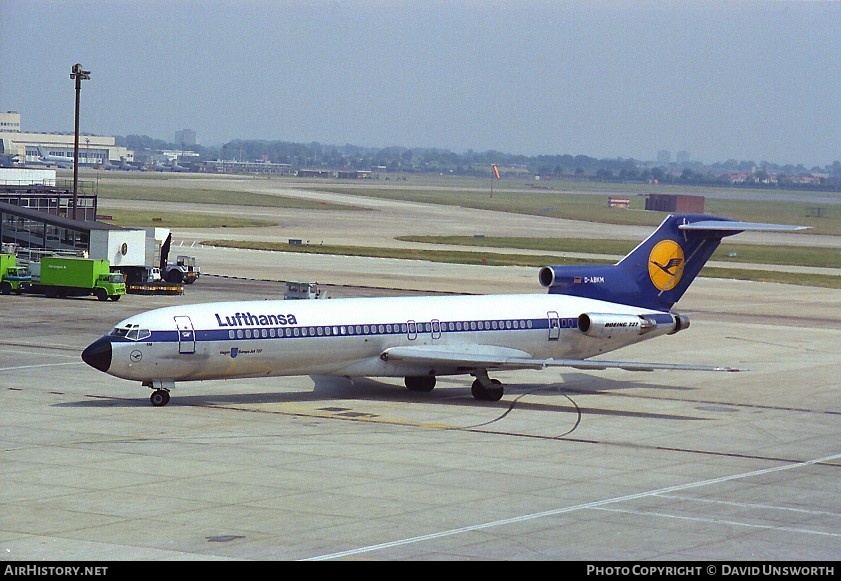 Aircraft Photo of D-ABKM | Boeing 727-230/Adv | Lufthansa | AirHistory.net #73959