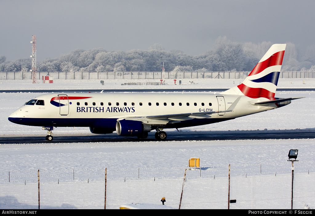 Aircraft Photo of G-LCYH | Embraer 170STD (ERJ-170-100STD) | British Airways | AirHistory.net #73978
