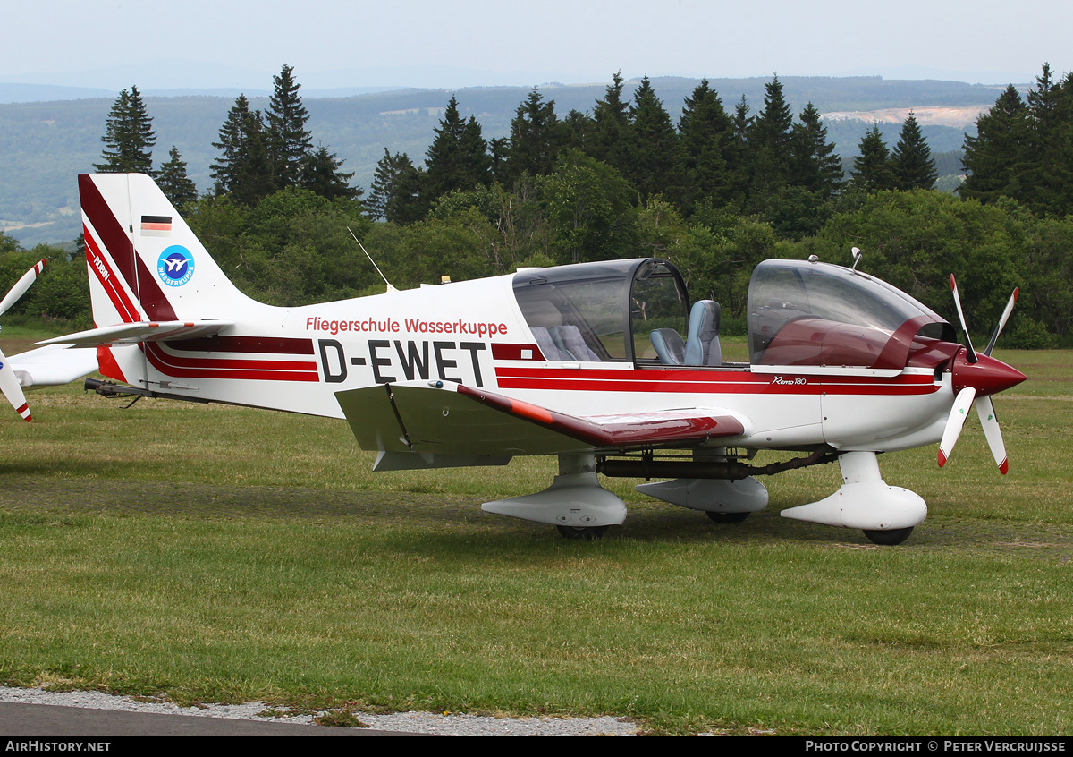 Aircraft Photo of D-EWET | Robin DR-400-180R Remo 180 | Fliegerschule Wasserkuppe | AirHistory.net #73987