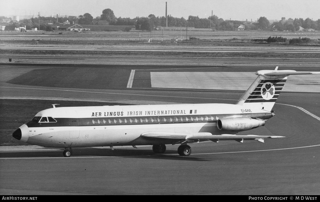 Aircraft Photo of EI-ANE | BAC 111-208AL One-Eleven | Aer Lingus - Irish International Airlines | AirHistory.net #73992