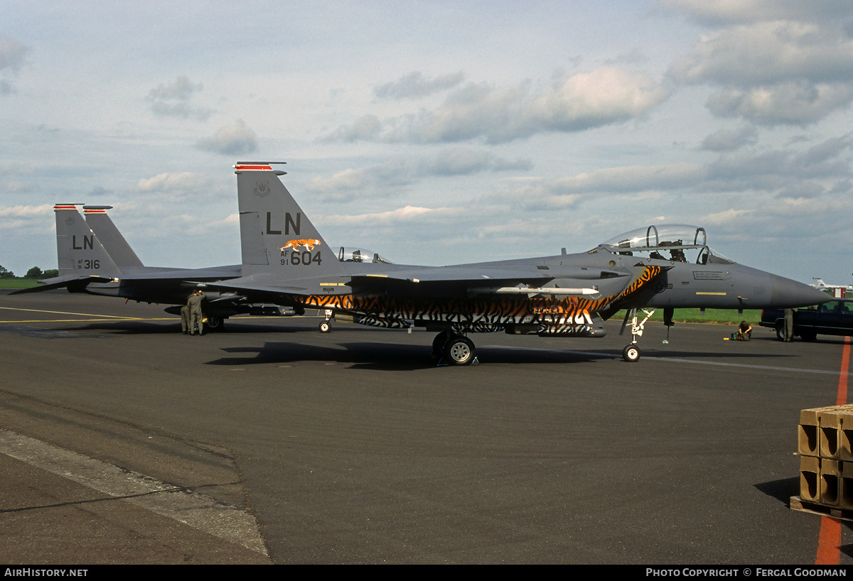 Aircraft Photo of 91-0604 / AF91-604 | McDonnell Douglas F-15E Strike Eagle | USA - Air Force | AirHistory.net #74008