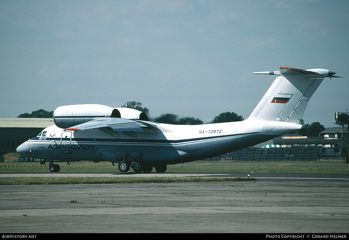 Aircraft Photo of RA-72972 | Antonov An-72 | Aeroflot | AirHistory.net #74017