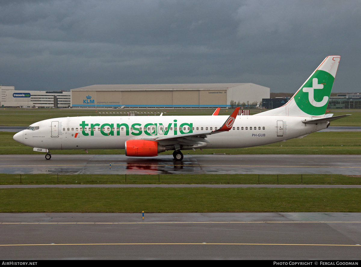 Aircraft Photo of PH-GUB | Boeing 737-8EH | Transavia | AirHistory.net #74066