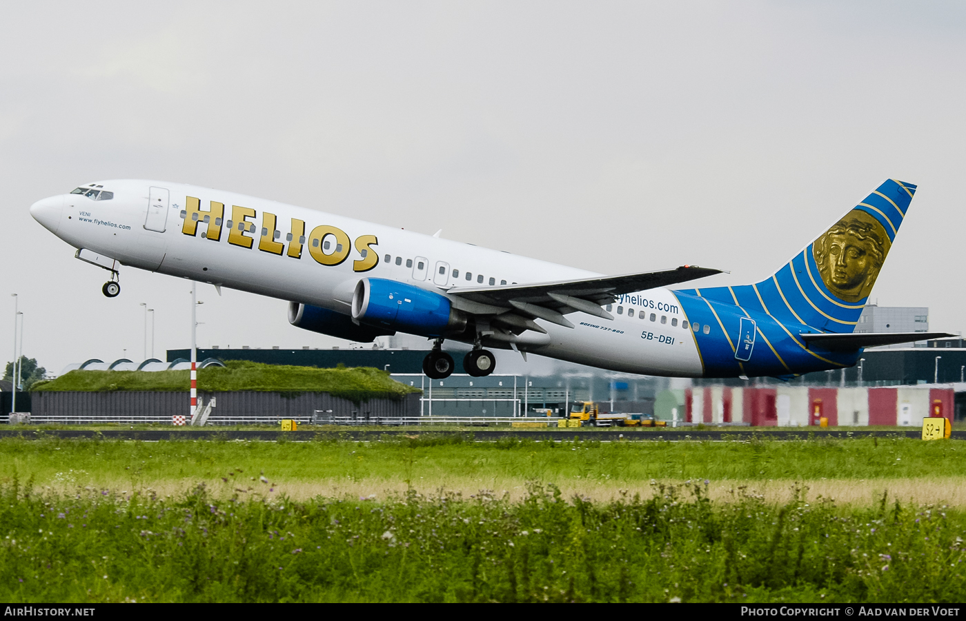 Aircraft Photo of 5B-DBI | Boeing 737-86N | Helios Airways | AirHistory.net #74076