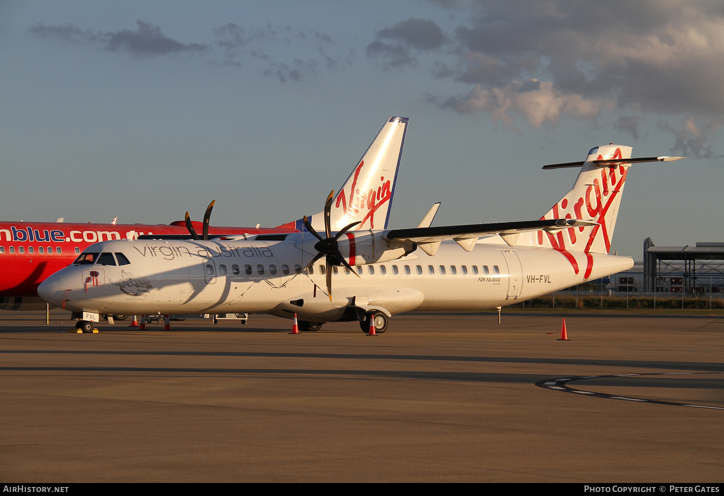 Aircraft Photo of VH-FVL | ATR ATR-72-600 (ATR-72-212A) | Virgin Australia Airlines | AirHistory.net #74090